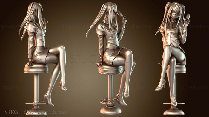 Статуэтки девушки Джилл Стингрей