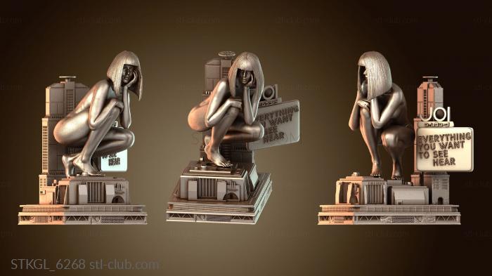 Статуэтки девушки Джой Бегущий по лезвию