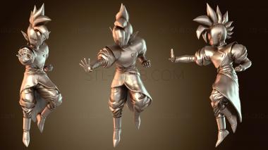 3D модель Kaio God Dragon Ball (STL)