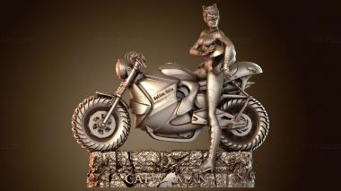 3D модель Кава ДП Женщина-кошка (STL)