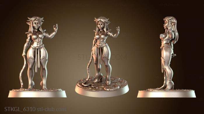 Статуэтки девушки Киилита Джигглистикс