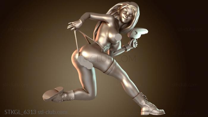 Статуэтки девушки NSFW Ким