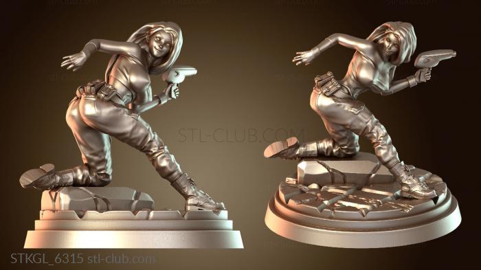 Статуэтки девушки Ким Юник