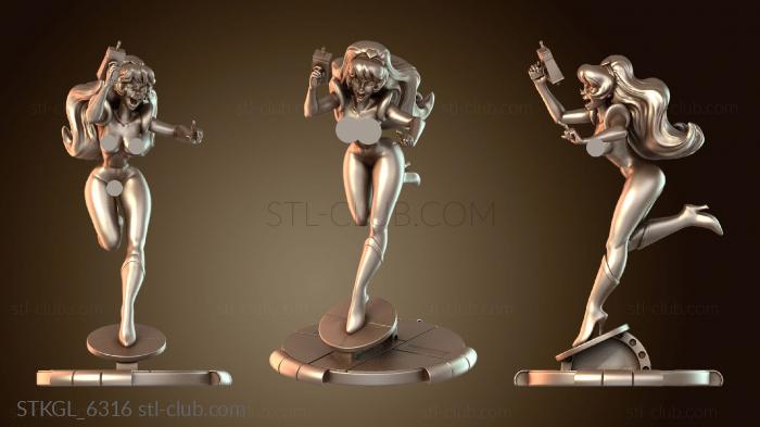 Статуэтки девушки Кимберли