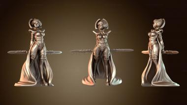 3D модель Королевская Матриарх Вампиресса А (STL)