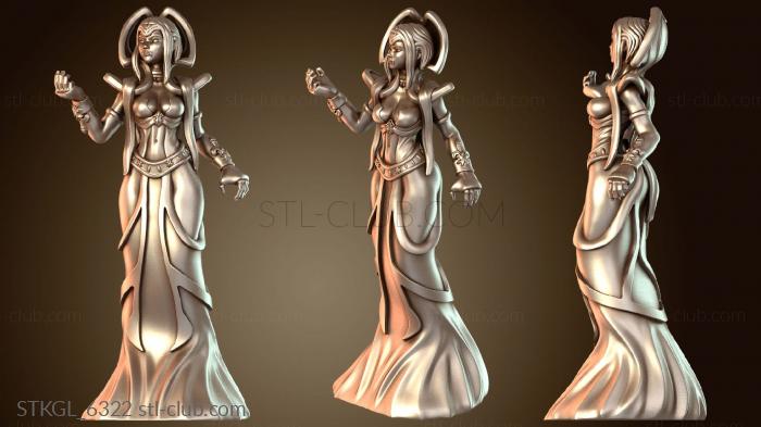 Статуэтки девушки Королевская Матриарх Вампиресса Б