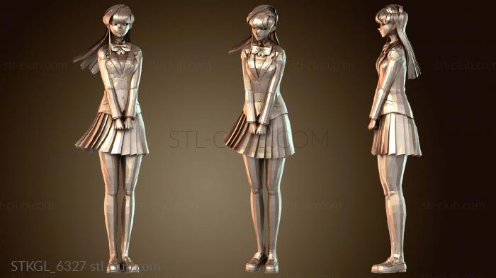 Статуэтки девушки Коми Сан