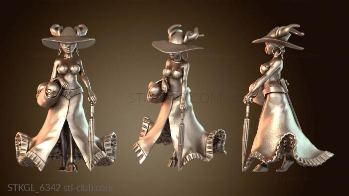 Статуэтки девушки Ла Диабе