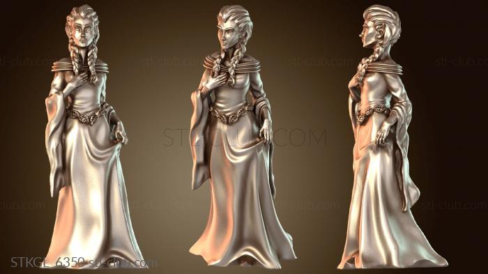 Статуэтки девушки Дубликат лестницы Леди Аранвен