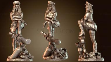 3D модель Леди Блэкхок (STL)