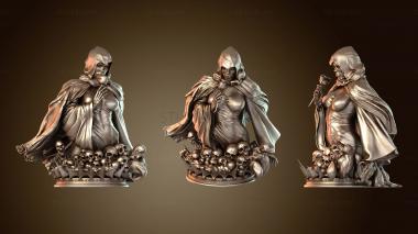 3D модель Бюст Леди Смерти Большой (STL)