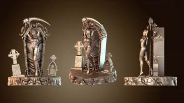 3D модель Леди Смерть NSFW (STL)