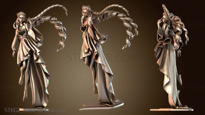 Статуэтки девушки Леди в белом Аннабель Ли Невермор