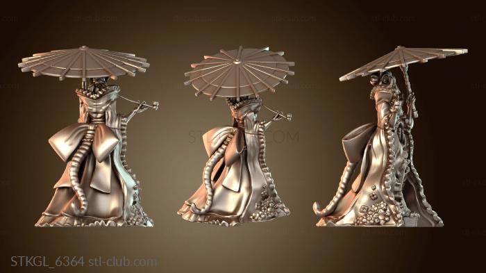 Статуэтки девушки Леди Незуми Крысиный Народ