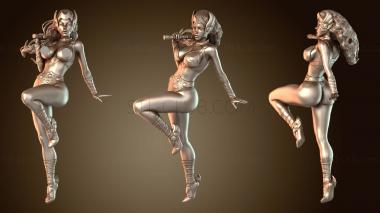 3D модель Леди Тор и Локи (STL)