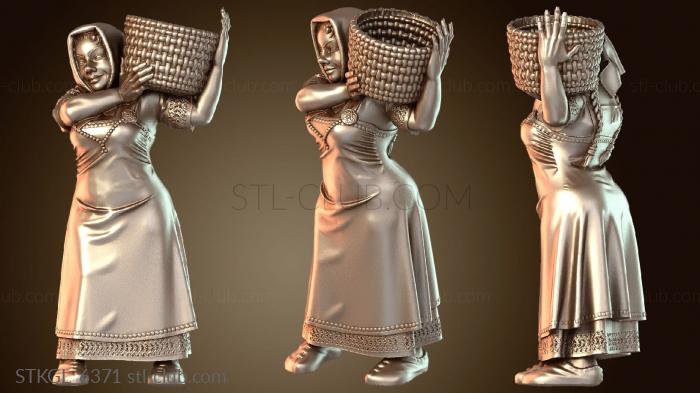 Статуэтки девушки Леди-сельчанка Портер