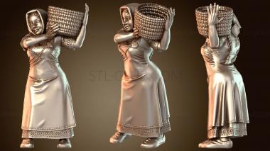 3D модель Леди-сельчанка Портер (STL)