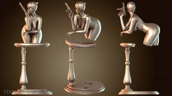 Статуэтки девушки NSFW Лана Кейн Балкон