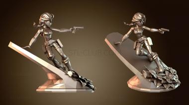 3D модель Лара Крофт (STL)