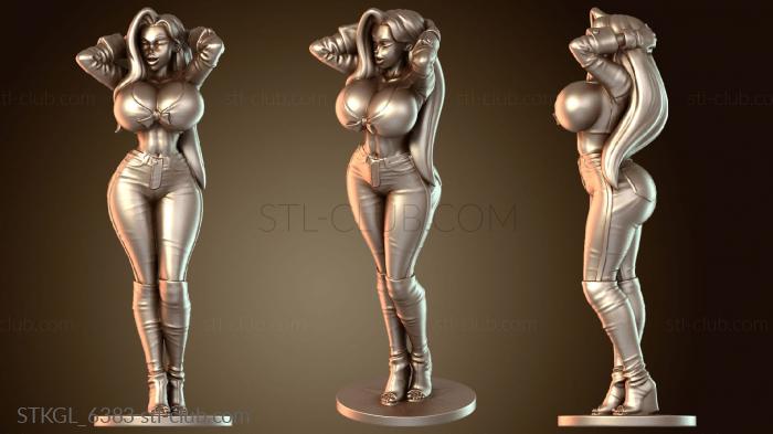 Статуэтки девушки Лейла Дэдди О