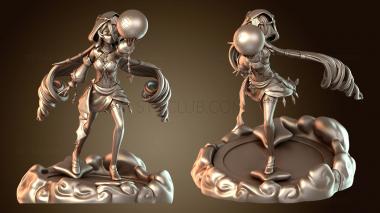 3D модель Layla Genshin Impact Back (STL)