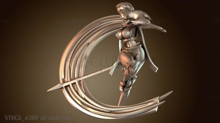 Статуэтки девушки NSFW Лейна