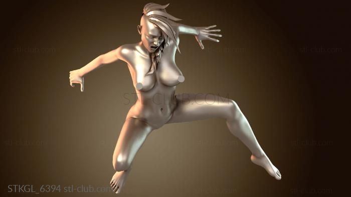 Статуэтки девушки Миниатюра лесбийской представительницы