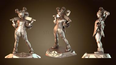 3D модель Лили Стрит Файтер СФ (STL)