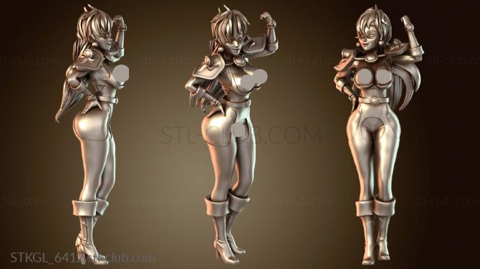 Статуэтки девушки NSFW Лина