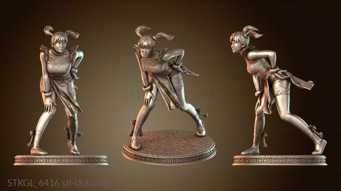 Статуэтки девушки Рука Лин Сяоюй Tekken