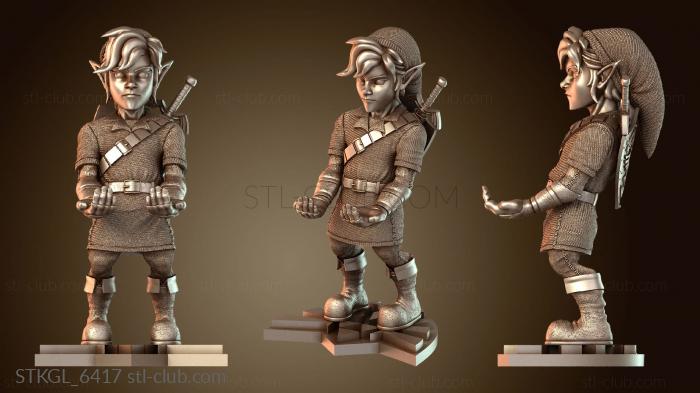 Статуэтки девушки Линк Зельда Армс