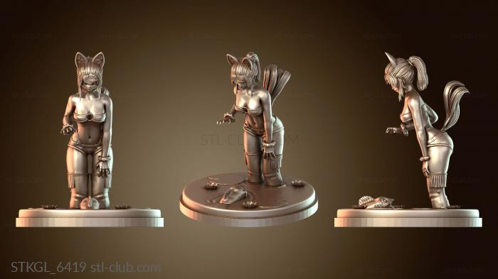 Статуэтки девушки Лиру Ренкинкью Волшебный Покан