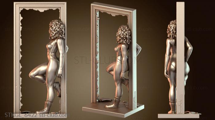 Статуэтки девушки Дубликат каблуков Лизы