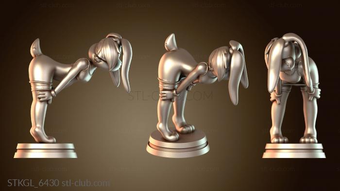 Статуэтки девушки NSFW Лола Банни Луни Тюнз