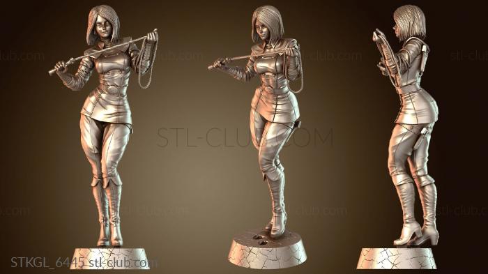 Статуэтки девушки NSFW Луан Мендес Кнут