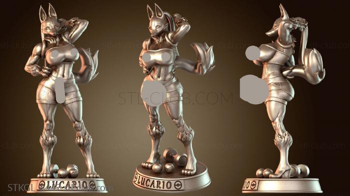Статуэтки девушки Лукарио