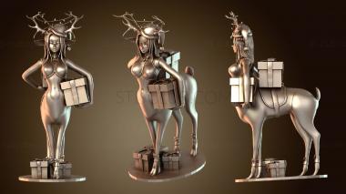 3D модель Люси Данжен Рождественский олень (STL)