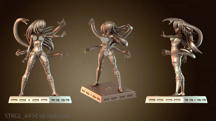 Статуэтки девушки Люси Эльфийская песнь