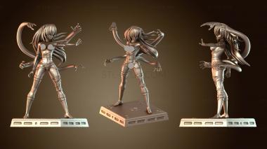 3D модель Люси Эльфийская песнь (STL)