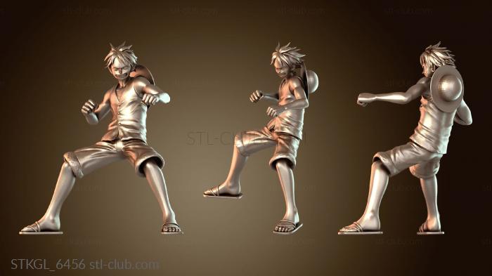 Статуэтки девушки Луффи