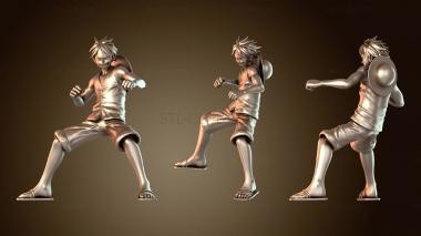 3D модель Луффи (STL)