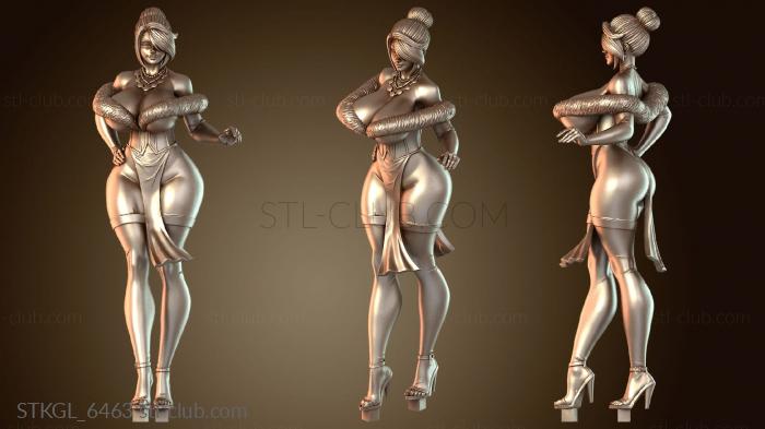 Статуэтки девушки Lulu Girl Version U