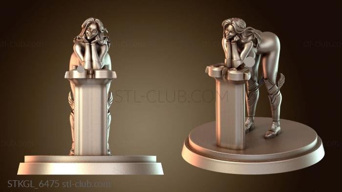 Статуэтки девушки NSFW Люкс Вариант J