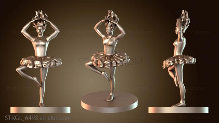 Статуэтки девушки Волшебная балерина