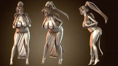 3D модель Май Ширануи Вариант B (STL)