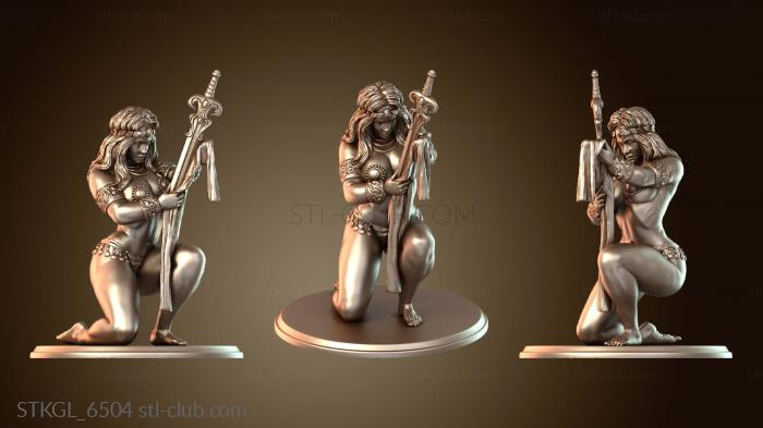 Статуэтки девушки Дубликат записи горничной