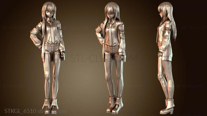 Статуэтки девушки Макисе Курису