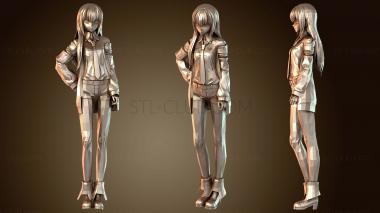 3D модель Макисе Курису (STL)