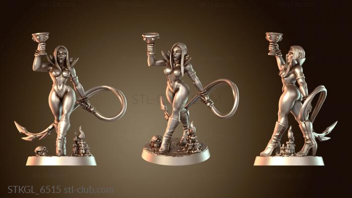 Статуэтки девушки Красавица-вампир Малинья