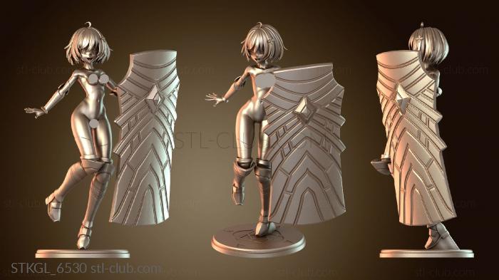 Статуэтки девушки Клен NSFW